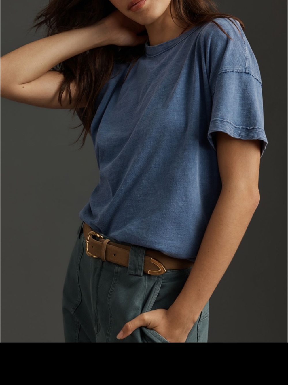Pilcro Jordyn Cotton Crew Neck Tee!